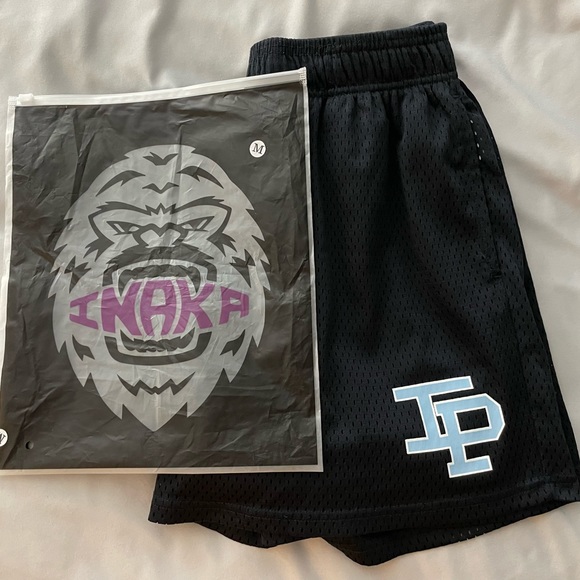 Inaka Power Mesh Shorts NC Blue Medium - Picture 2 of 5